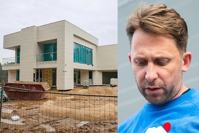 Egidijus Dragūnas ir jo namas Pavilnių regioniniame parke