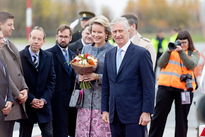 Belgijos Karalius Pilypas ir Karalienė Mathilde