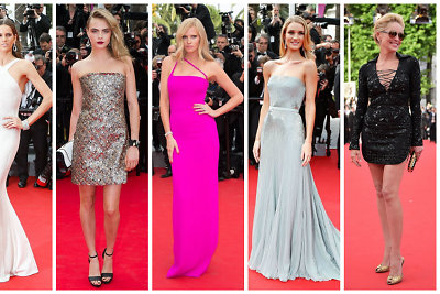 Kanų kino festivalio viešnios: Izabel Goulart, Cara Delevingne, Lara Stone, Rosie Huntington-Whiteley ir Sharon Stone