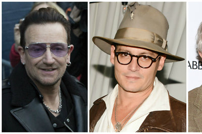 Bono, Johnny Deppas ir Woody Allenas