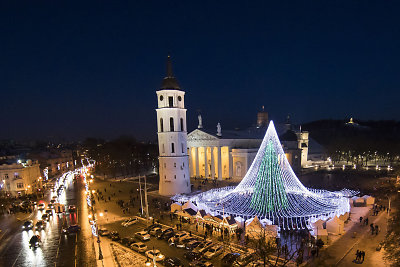 Vilniaus Kalėdų eglė 2016