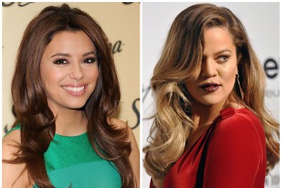 Eva Longoria ir Khloe Kardashian