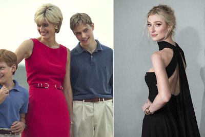 Elizabeth Debicki / Vida Press ir Getty nuotraukos