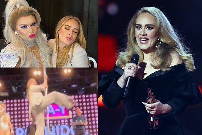 Po Britų muzikos apdovanojimų – Adele šėlionės naktiniame klube: rėkė, šoko ir sukosi ant stulpo