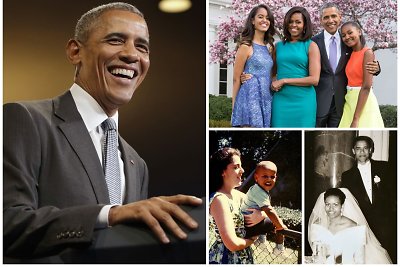 Barackui Obamai – 60-imt: žmona Michelle pasveikino pasidalijusi nematyta šeimos nuotrauka