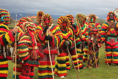 Portugalijos karetų kaukių (Caretos de Podence) tradicija įtraukta į UNESCO nematerialaus kultūros paveldo sąrašą / Ernestos Žukauskaitės nuotrauka