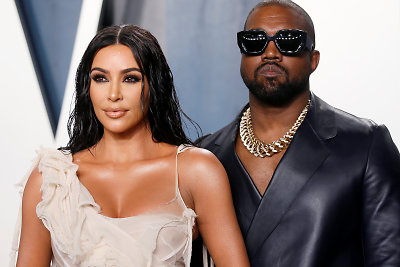 Kim Kardashian ir Kanye Westo santuoką ištiko krizė: pora ruošiasi skyryboms