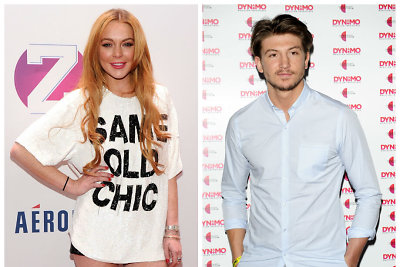 Lindsay Lohan Londone mėgaujasi nauju romanu su britų televizijos žvaigžde Tomu Kilbey