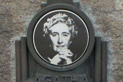 Anglų rašytoja Agatha Christie (1890–1976)