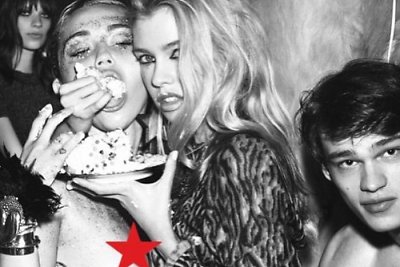 Miley Cyrus ir Stella Maxwell