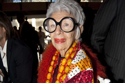 Mados ikona Iris Apfel 