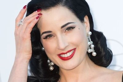 Burleskos šokėja Dita Von Teese