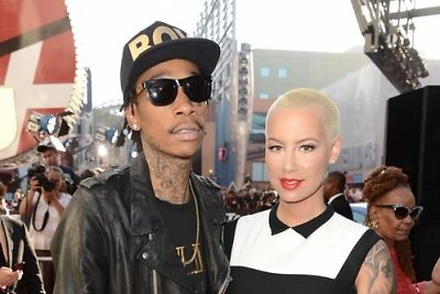 Wizas Khalifa ir Amber Rose