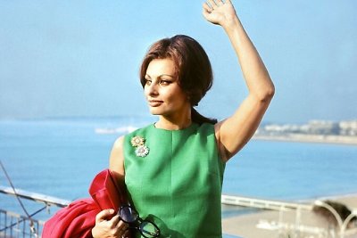 Aktorė Sophia Loren