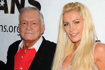 Hugh Hefneris ir Crystal Harris