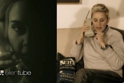 Adele ir Ellen DeGeneres