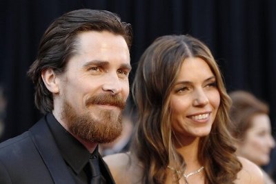 Christianas Bale'as su žmona Sandra Blazic