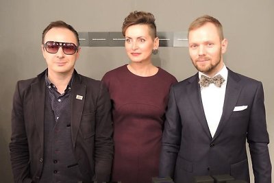 Aistis Mickevičius, Edita Vigelytė ir lietuviškos parfumerijos atstovas Rygoje Kaspars Ozolinš