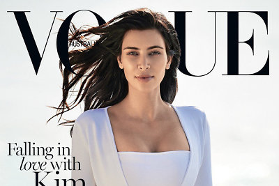 Kim Kardashian kolekcijoje – dar vienas „Vogue“ viršelis