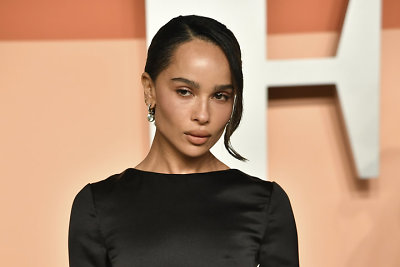 Zoe Kravitz įvaizdis „Vanity Fair“ vakarėlyje