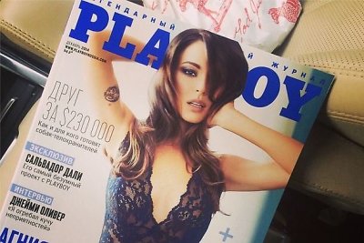 Agnija Ditkovskytė ant rusiškojo „Playboy“ viršelio 