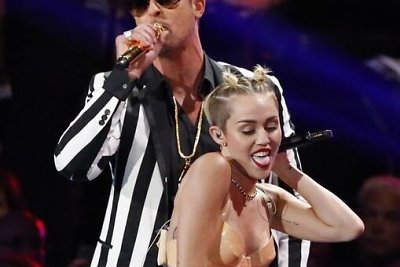 Miley Cyrus ir Robinas Thicke'as