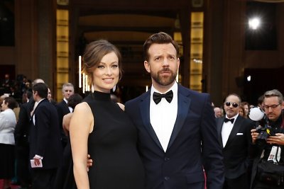 Olivia Wilde ir Jasonas Sudeikis 