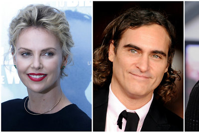 Charlize Theron, Joaquinas Phoenixas ir Nicole Kidman