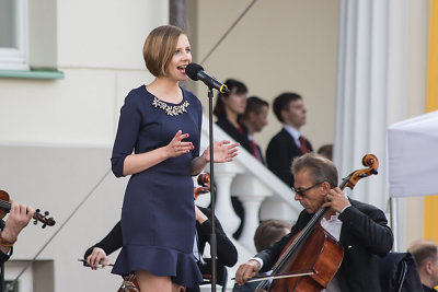 Prezidentės inauguracijos ceremoniją vainikavo nemokamas šventinis koncertas