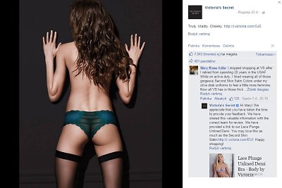 „Victoria's Secret“ fotošopo klaida