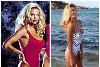 Pamela Anderson ir Kelly Rohrbach