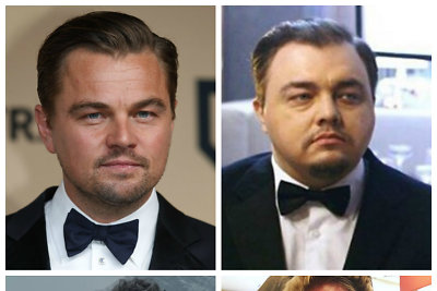 Leonardo DiCaprio ir jo antrininkas iš Rusijos Romanas Burcevas 