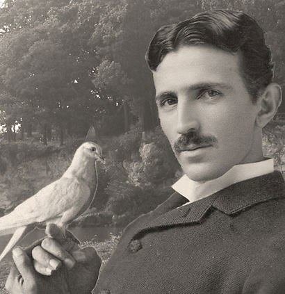 interestingengineering.com iliustracija/Nikola Tesla ir jo balandis
