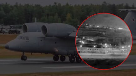 Ukrainos žvalgyba: prie Maskvos sprogo Rusijos karinis transporto lėktuvas An-72