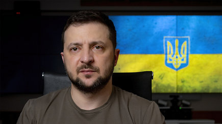 Ukraina stengiasi išgelbėti Mariupolio gynėjus – V.Zelenskis: „Ukrainai reikia gyvų ukrainiečių didvyrių“