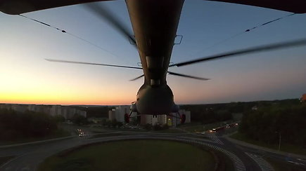Sraigtasparniu iš Rygos Lietuvos kariuomenė sėkmingai pergabeno donorinį organą