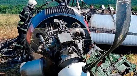Pamatykite, kas liko iš „Antonov-3“, kuomet 600 m aukštyje sustojo variklis