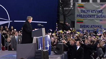 Istoriniam JAV prezidento George'o W.Busho vizitui Lietuvoje – 20 metų