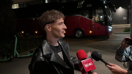 Silvestras po „Eurovizijos“ finalo grįžo į viešbutį: pirmi komentarai