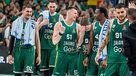 Kaunas vėl džiaugiasi: „Žalgiris“ padovanojo gražią pergalę