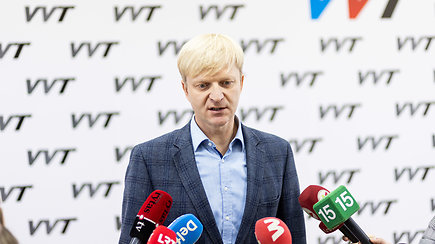 VVT direktorius Darius Aleknavičius apie streiką – spaudos konferencija