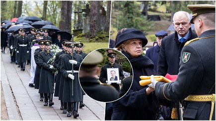 Antakalnio kapinėse atgulė Gediminas Kirkilas: išlydėjo bendražygiai, šeima ir bičiuliai