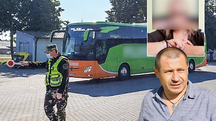 Skylėta sienos kontrolė – autobusu į Lietuvą atvykę užsieniečiai apie saviizoliaciją nė negirdėjo