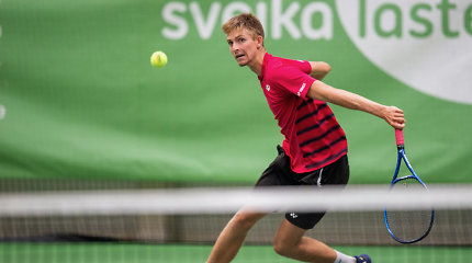 Vilniuje – stipriausias kada nors mūsų šalyje vykęs ITF teniso turnyras
