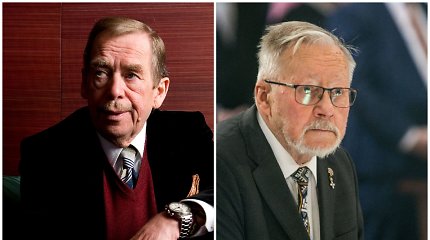 Čekų istorikas: Vytautas Landsbergis ir Vaclavas Havelas turėjo intelektualų problemą