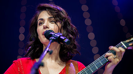 Britų muzikos žvaigždės Katie Melua koncertas Trakų pilyje