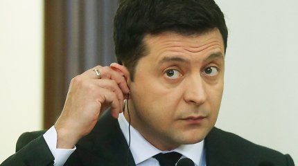 Ukrainos lyderis giria „konstruktyvias“ derybas su Rusija Paryžiuje