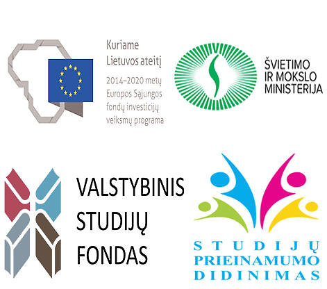 Valstybinio studijų fondo nuotr. /Valstybinio studijų fondo logotipai