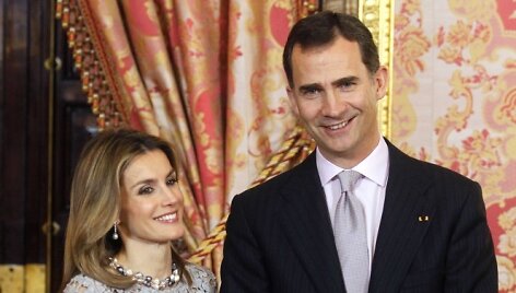 Princas Felipe ir princesė Letizia