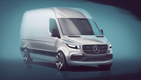 &bdquo;Mercedes-Benz Sprinter&ldquo; eskizas